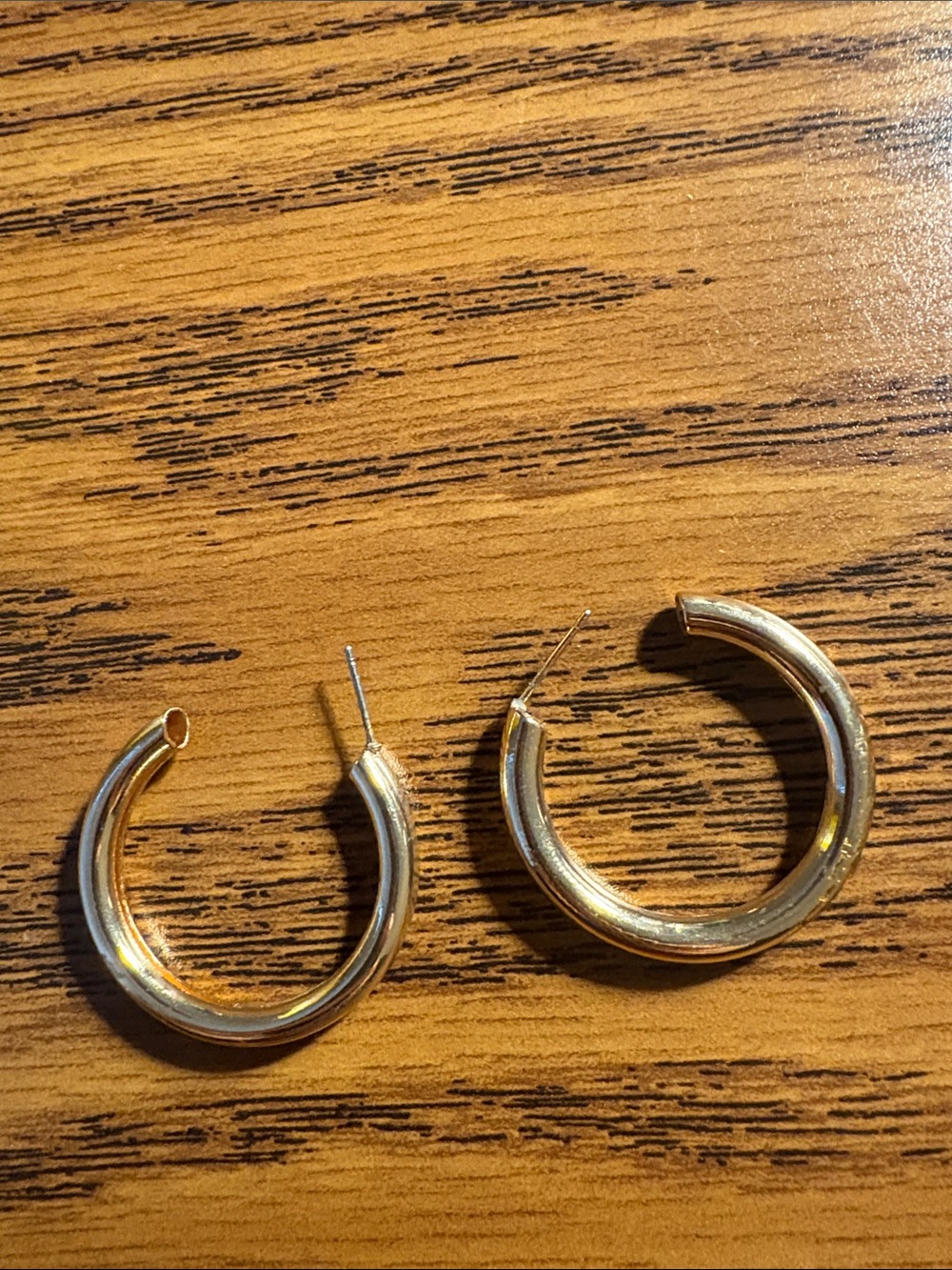 Gold Hoop Earrings - Classic Gold Tone Women’s Hoops